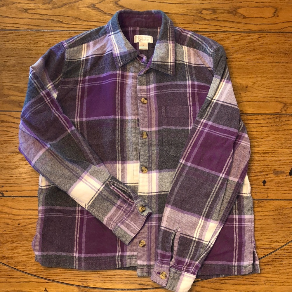 Purple/grey women’s flannel